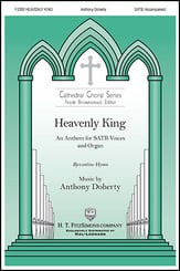 Heavenly King SATB choral sheet music cover